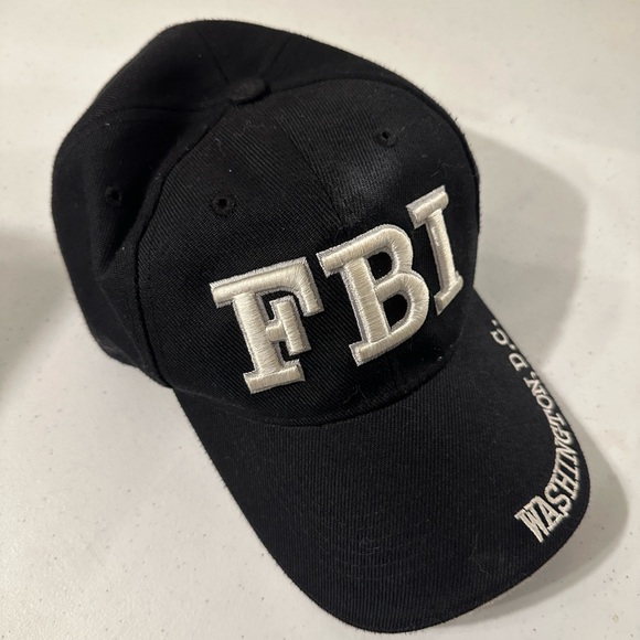 Accessories | Fbi Hat From Washington Dc The Us Capital Velcro ...